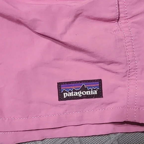 Patagonia Kids Pink Baggies Shorts Size Small Girls (Id Say 7/8) - Picture 3 of 7